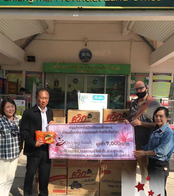 Donations to Chiang Mai Land Office